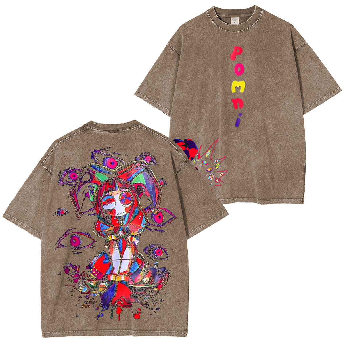 Pomni The Amazing Digital Circus Oversized T-shirt/Crewneck/H