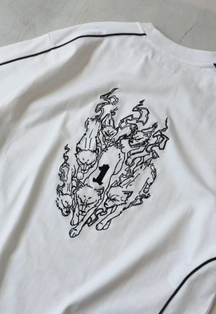 Coyote Stark Embroidery T-shirt