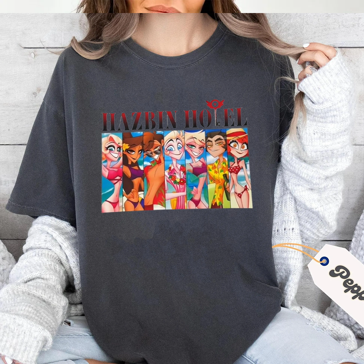 Hazbin hotel human version  T-Shirt