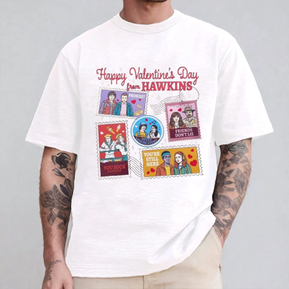 Funny Valentine Hawkins Unisex Shirts/Crewneck/Hoodie