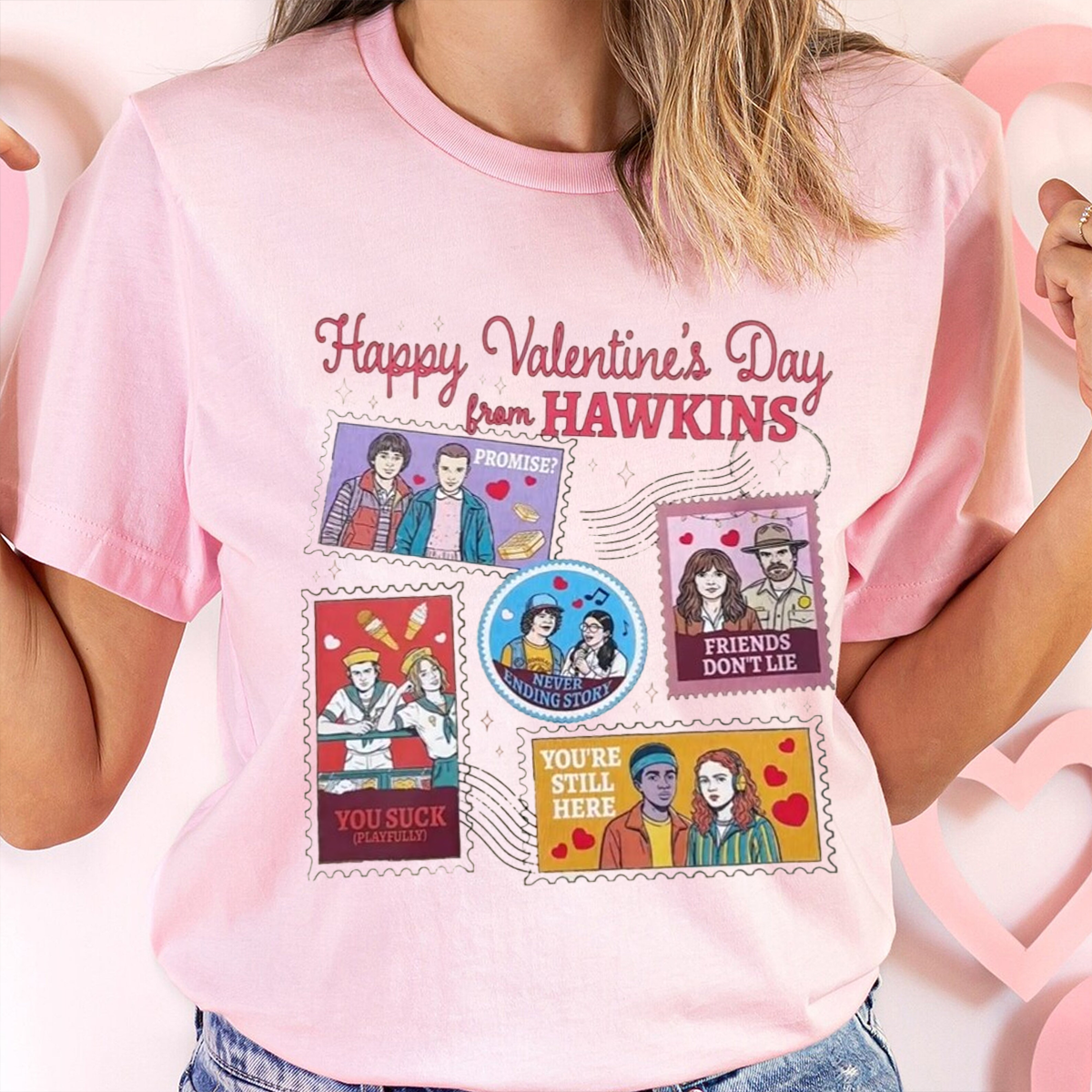 Funny Valentine Hawkins Unisex Shirts/Crewneck/Hoodie