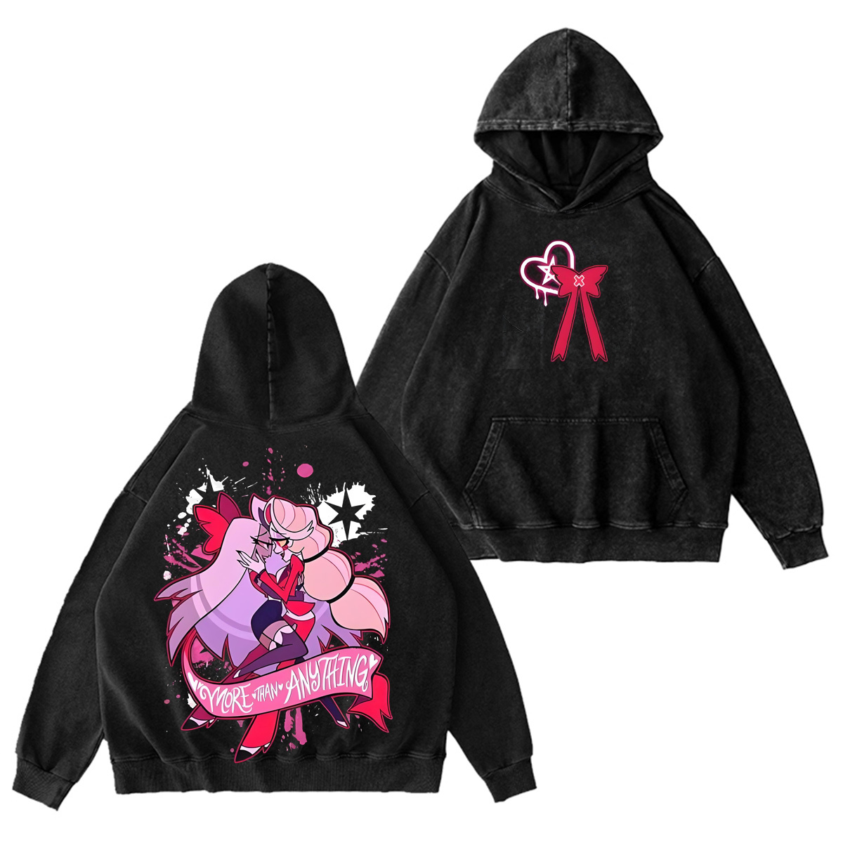 Retro Cartoon Character  Oversized Washed T-shirt/Crewneck/Hoodie