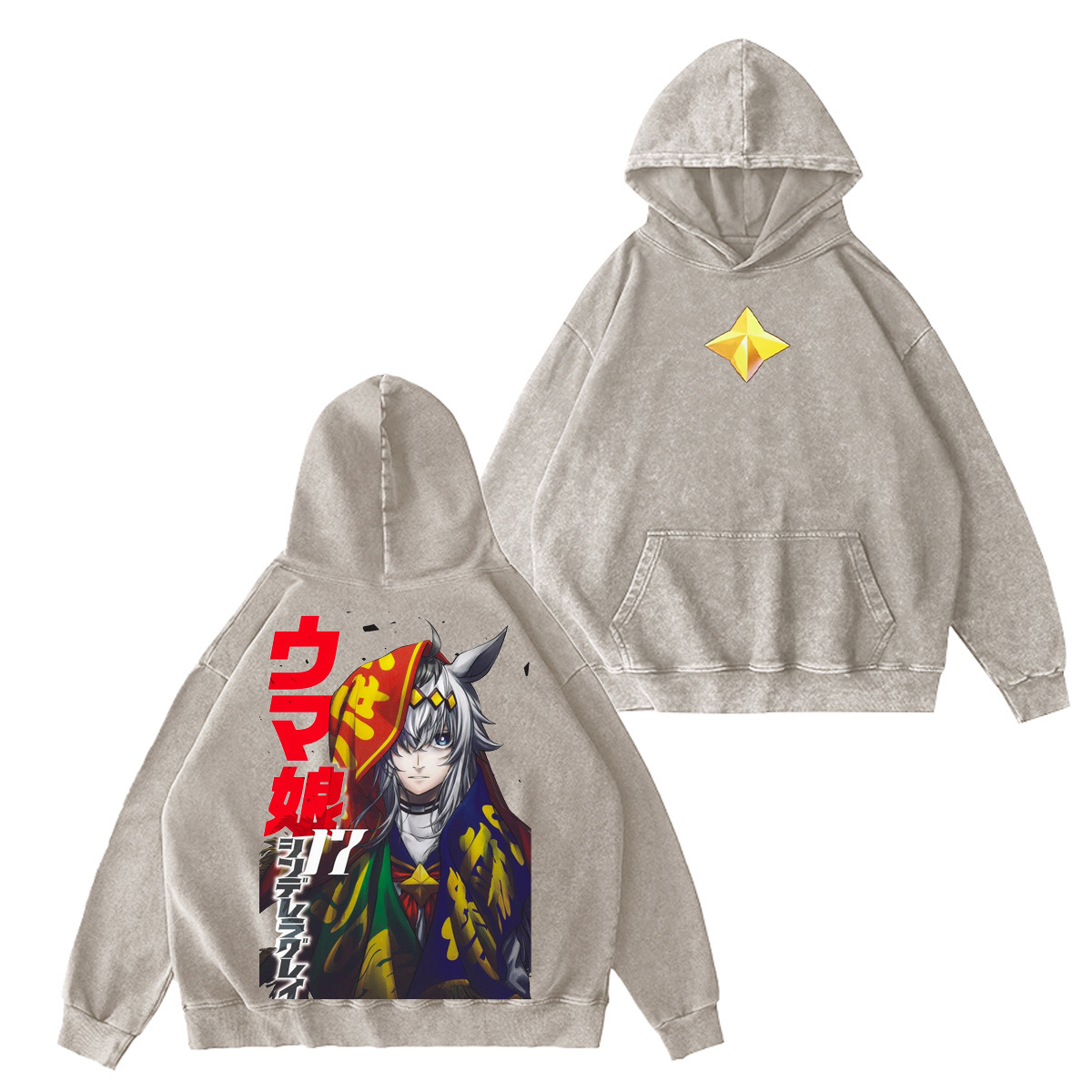 Uma Musume Pretty Derby Vintage Washed T-shirt/Crewneck/Hoodie