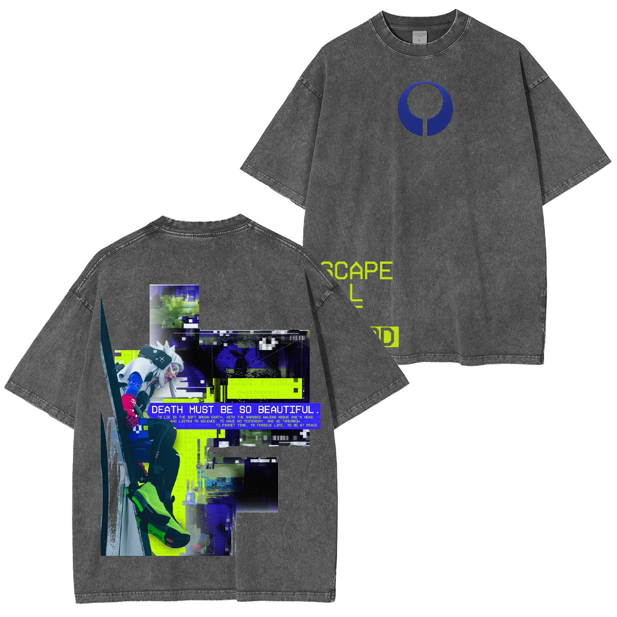 Bungie - Marathon Gameplay Washed T-shirt/Crewneck/Hoodie