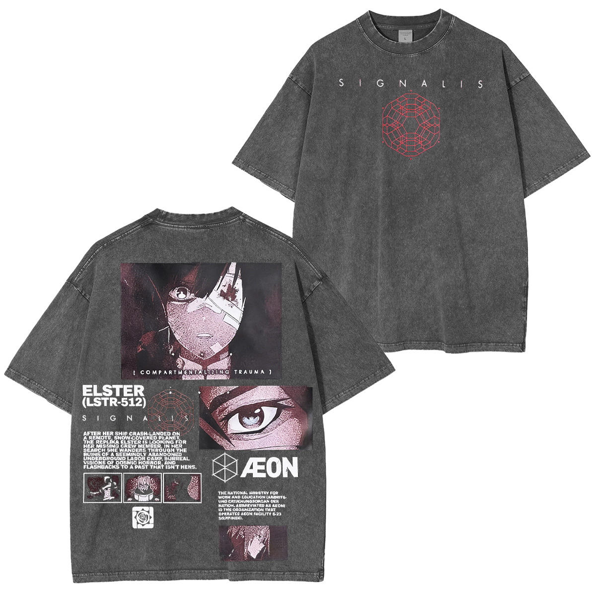 SIGNALIS Washed T-shirt/Crewneck/Hoodie