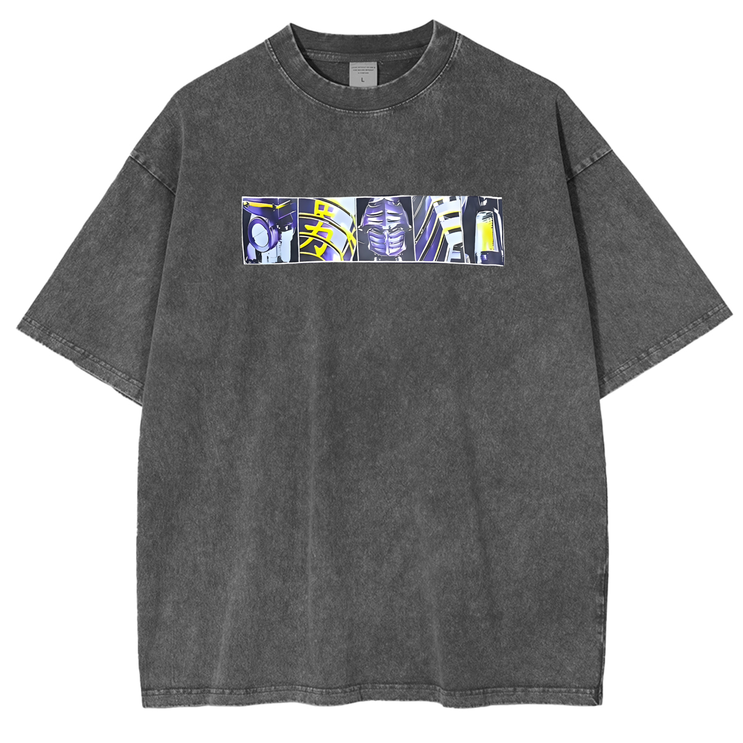 Noisy boy - Real Steel Movie Washed T-shirt