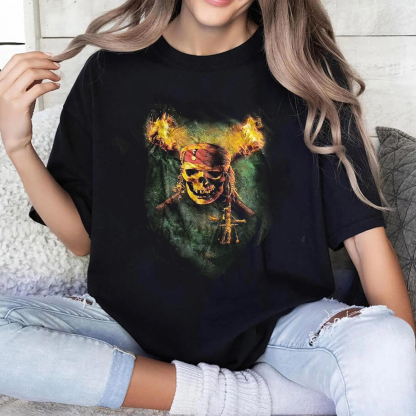 Pirates Of The Caribbean Dead Man's Chest Disney Movie Tee