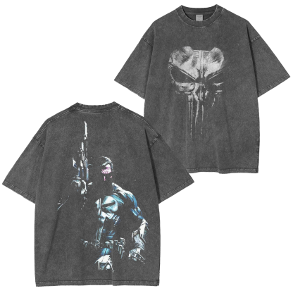 Darc Sport Exclusive Punisher Limited Edition Unisex  Washed T-Shirt/Hoodie/Pullover Sweatshirt