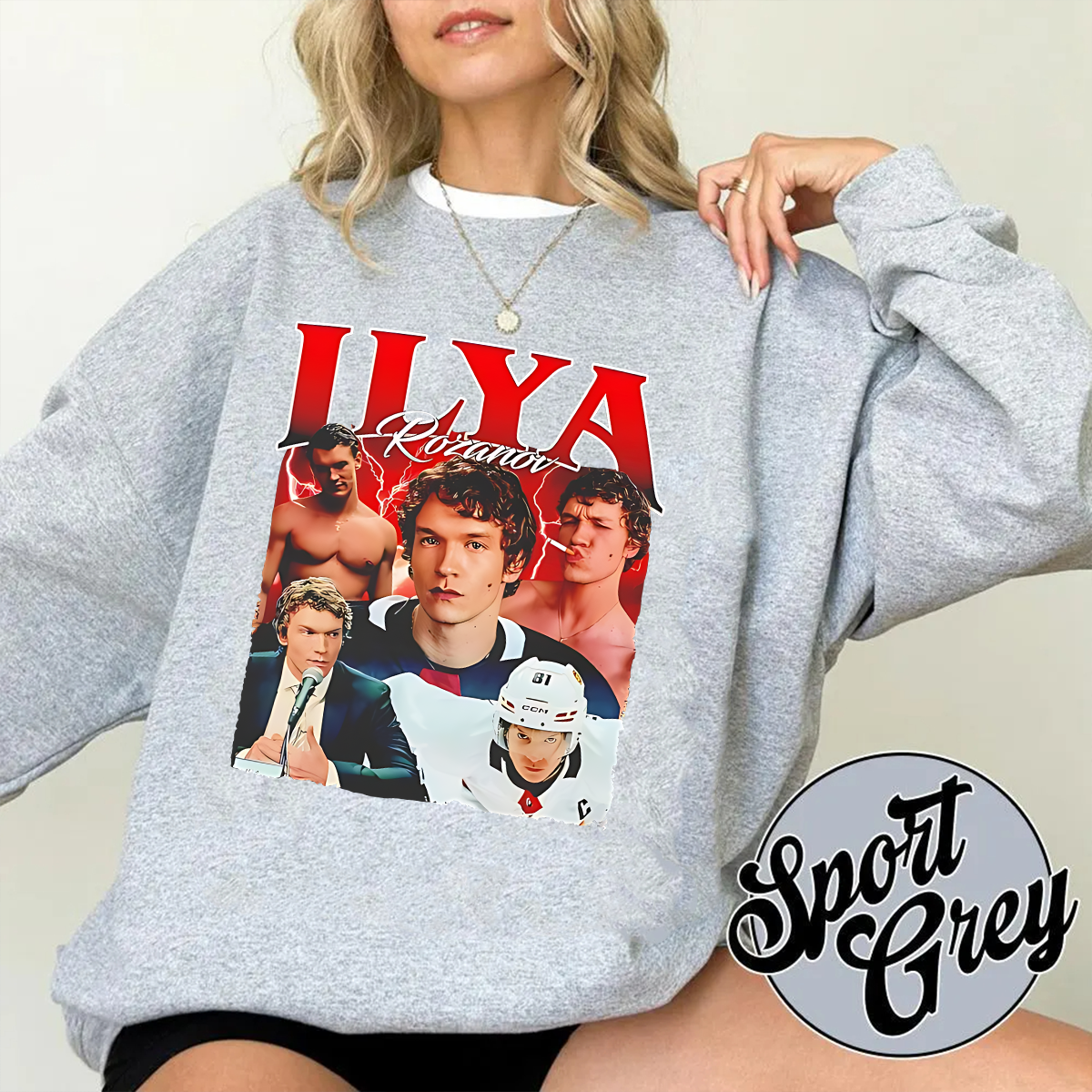 Ilya Rozanov Boston Raiders NHL graphic Unisex T-shirt/Crewneck/Hoodie