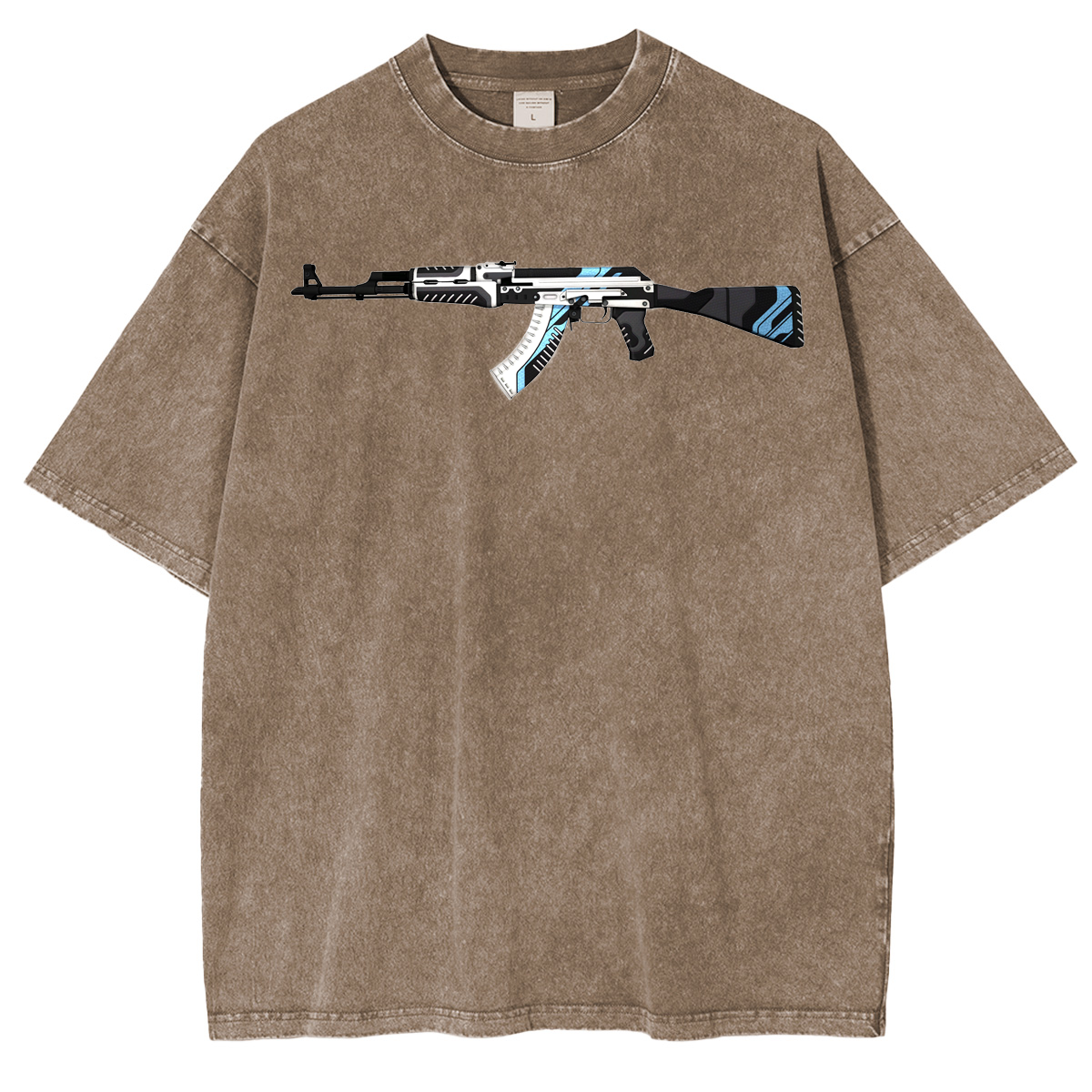 AK-47 Vulcan for GTA San Andreas Vintage Unisex Washed T-Shirt