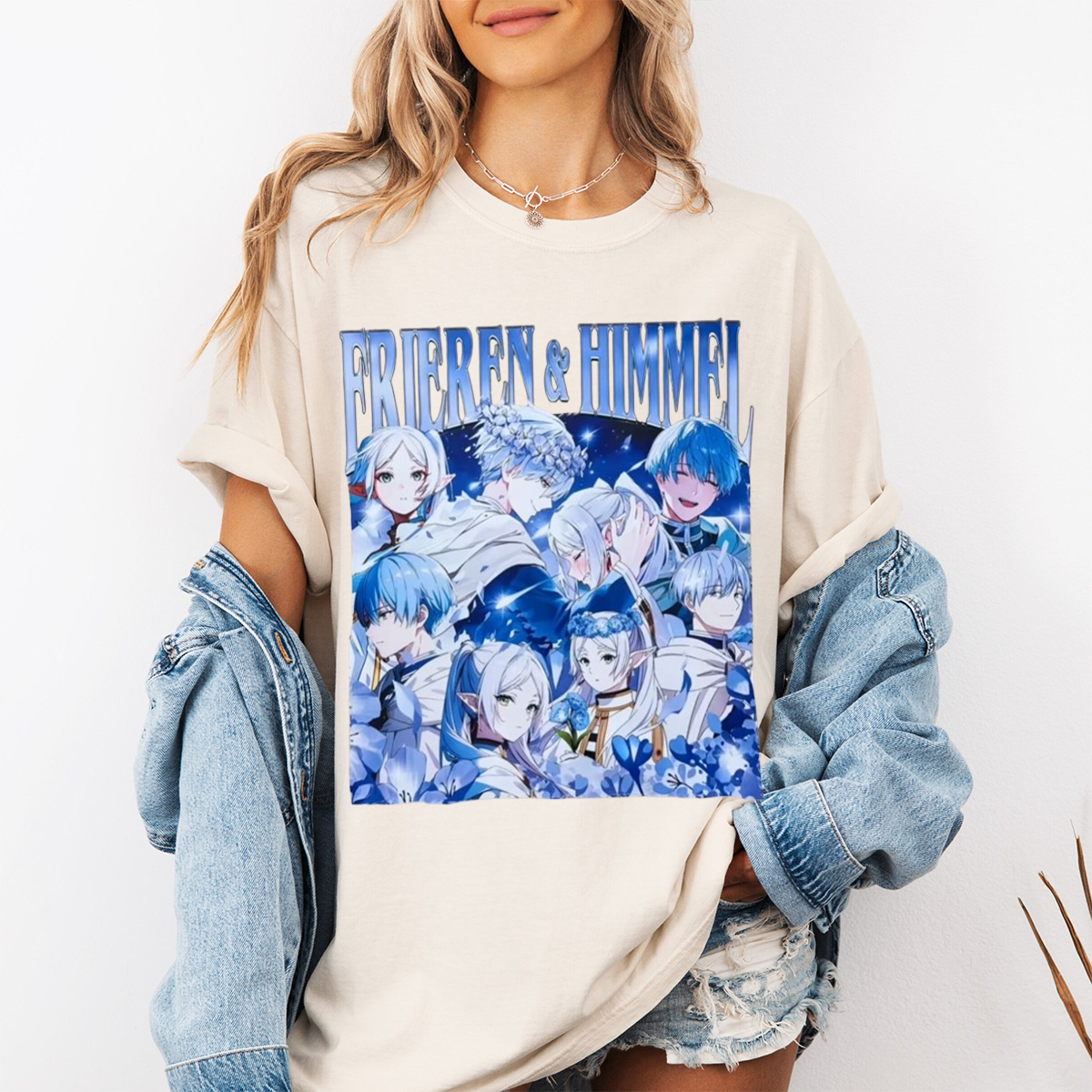 Frieren Himmel Oversized T-shirt/Crewneck/Hoodie