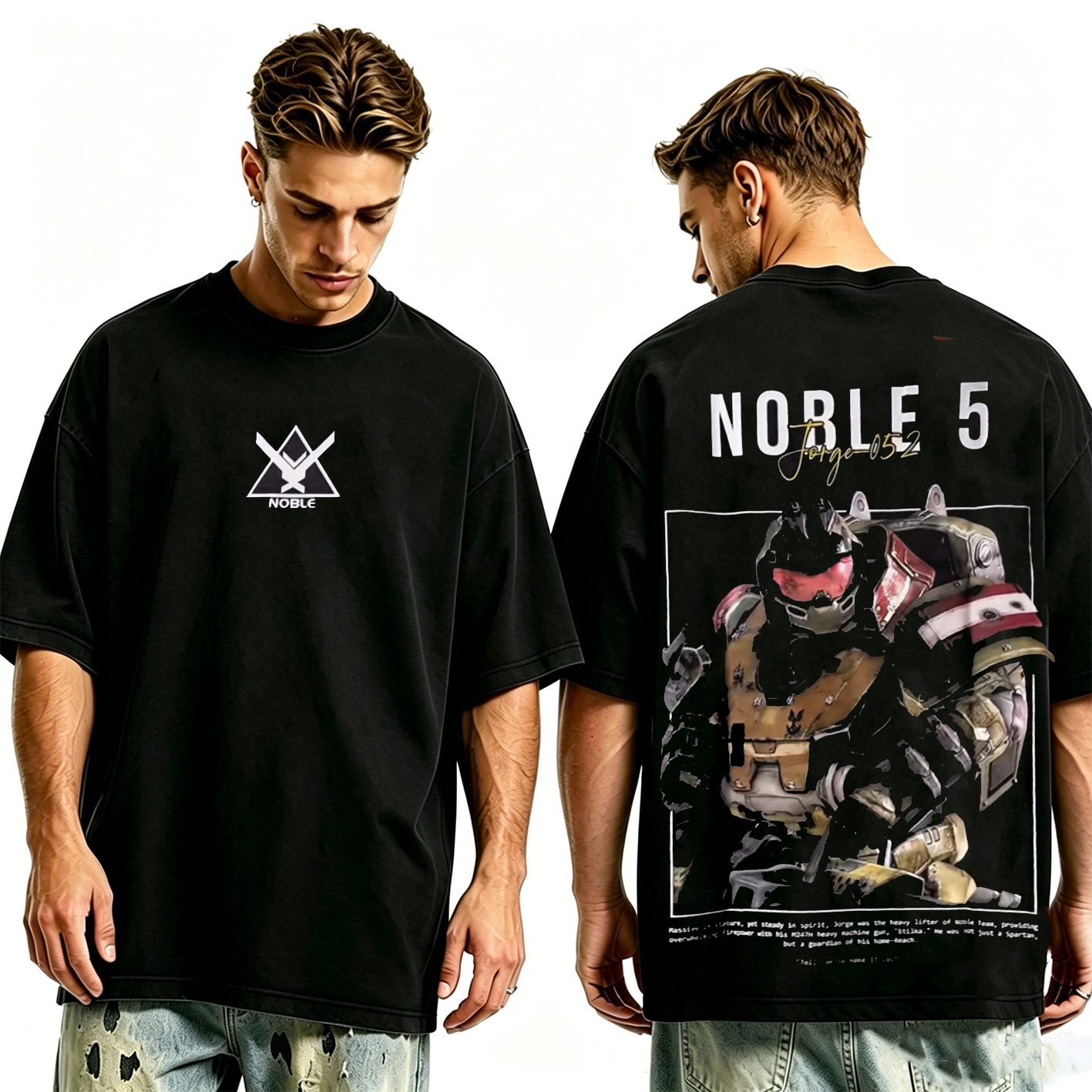 Halo Reach: Noble Team's Oversized T-shirt/Crewneck/Hoodie