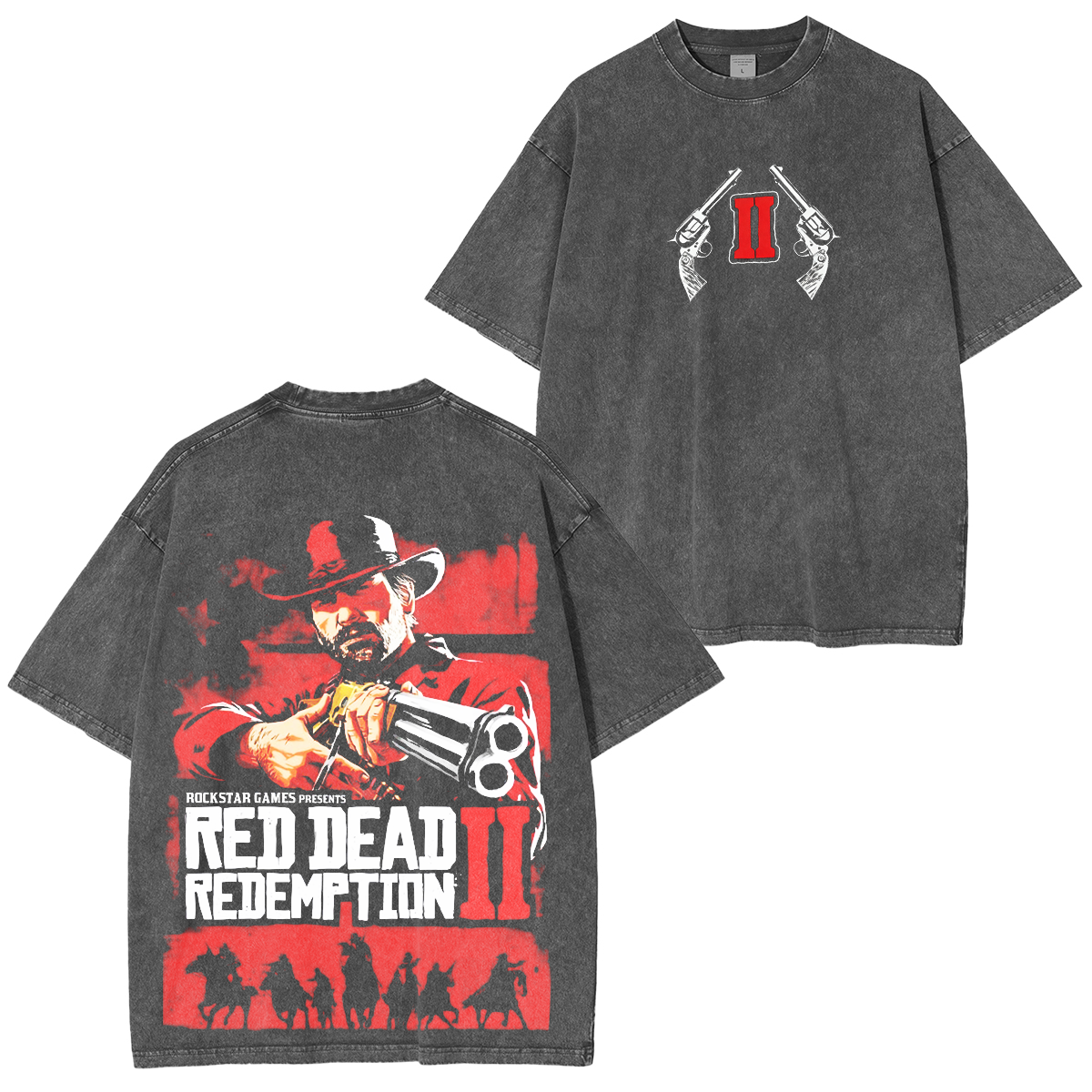 Red Dead Redemption Washed T-Shirt