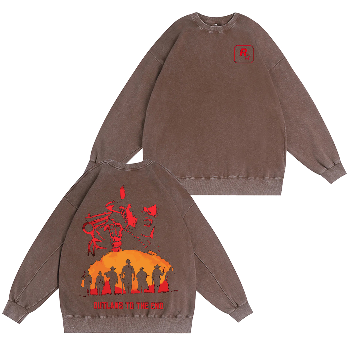 Red Dead Redemption 2 Washed T-shirt/Crewneck/Hoodie