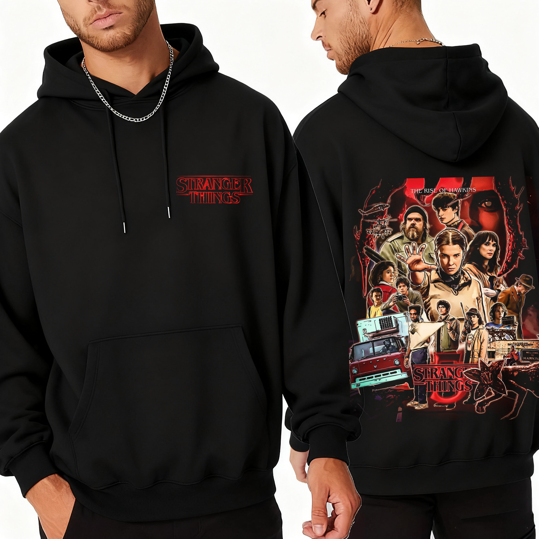 Stranger Things Vintage Makima T-shirt/Crewneck/Hoodie