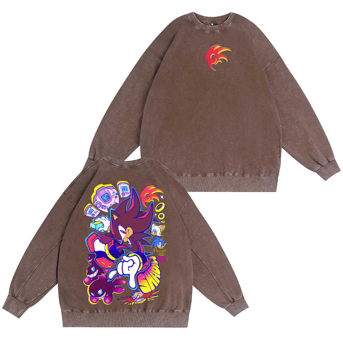 Shadow the Hedgehog Vintage Washed T-shirt/Crewneck/Hoodie