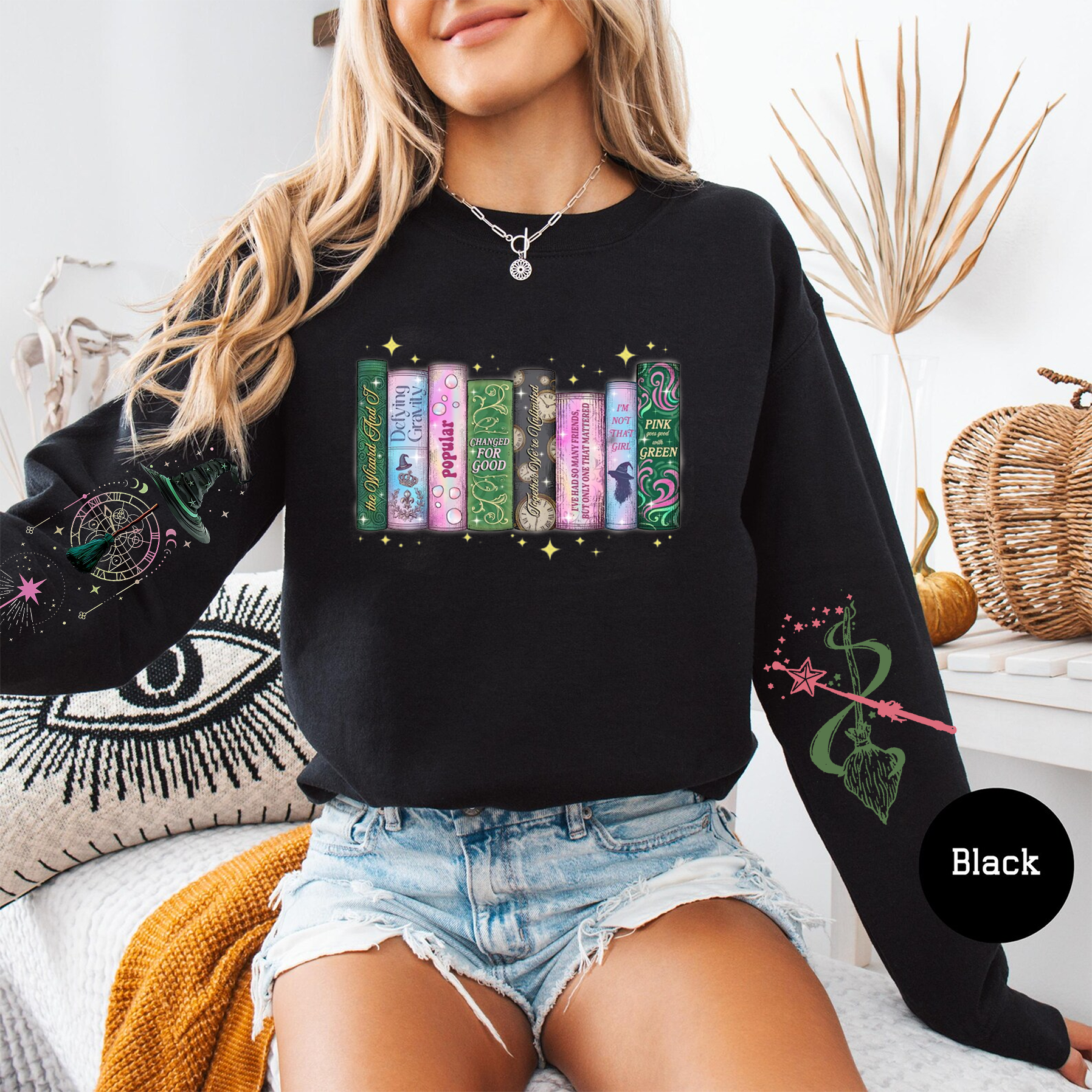 Wicked Changed For Good Book Crewneck/Hoodie