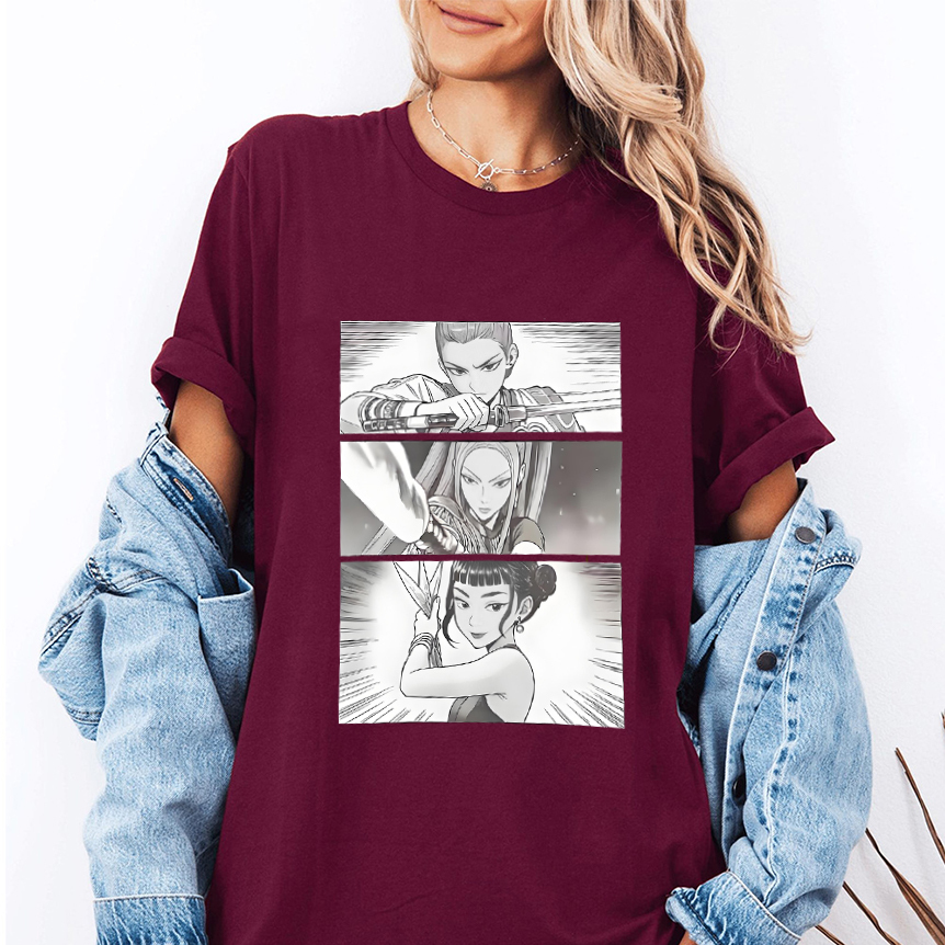 Kpop Demon Hunters Huntrix World Tour T-shirt