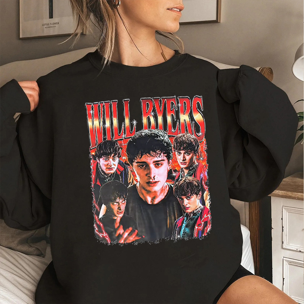 Will Byers Stranger Things Vintage Oversized T-shirt/Crewneck/Hoodie