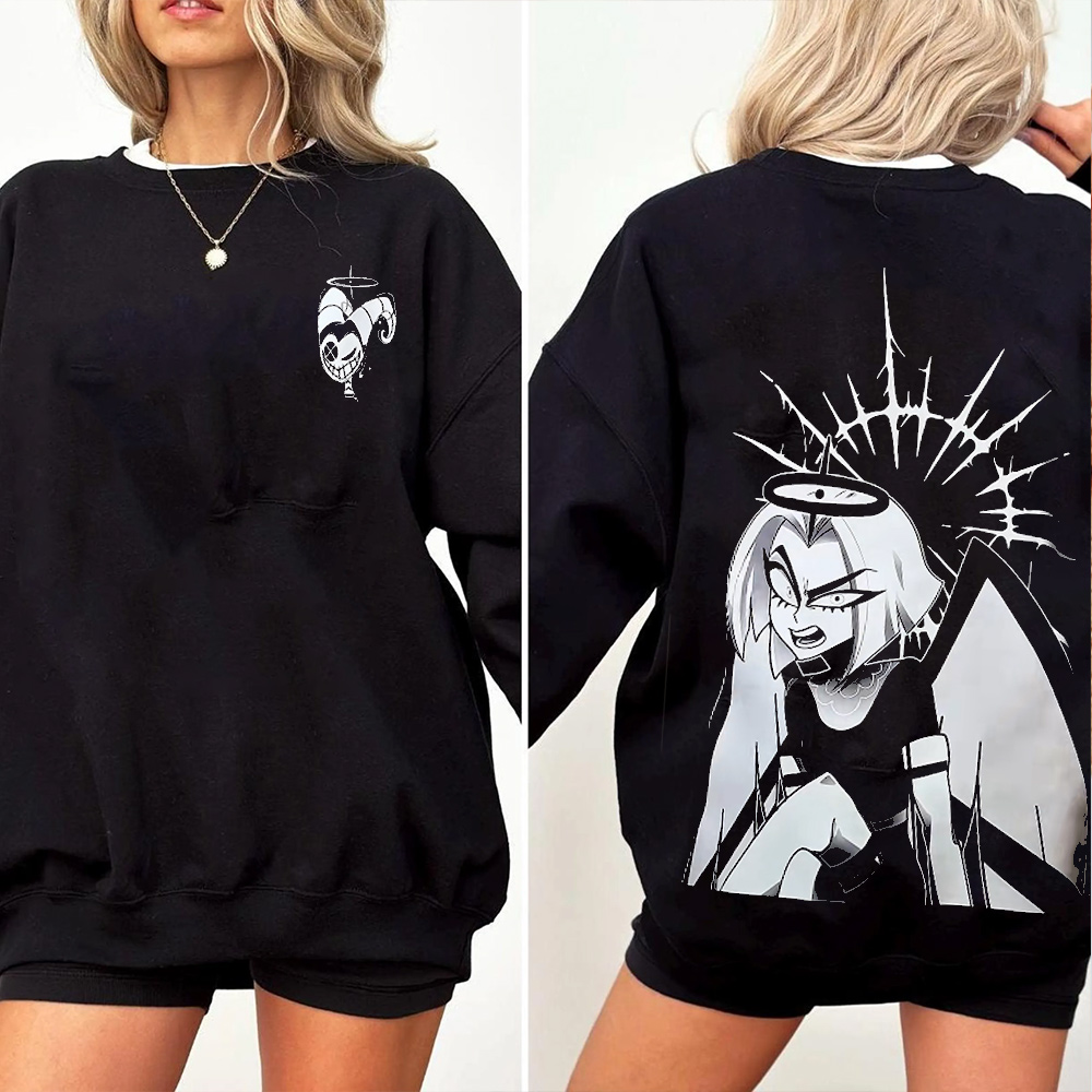 Hazbin Hotel Vintage Oversized T-shirt/Crewneck/Hoodie