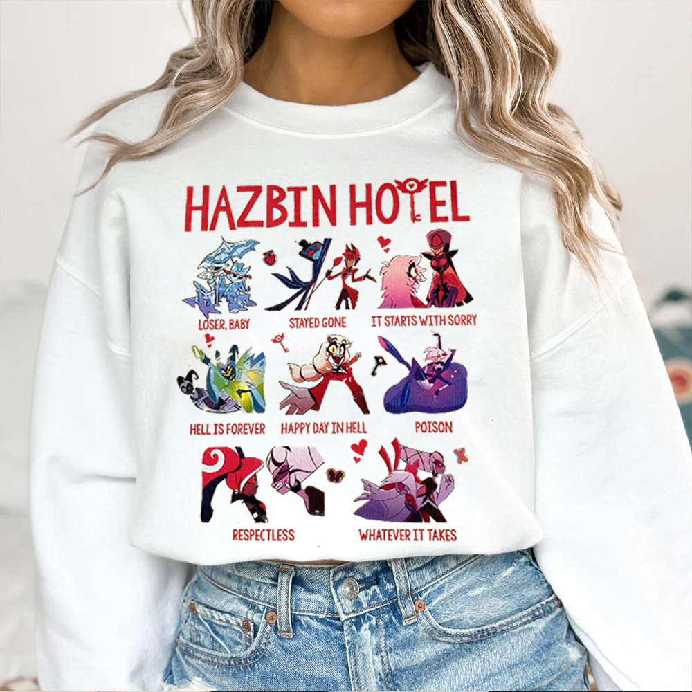 Hazbin Hotel Unisex Shirt/Crewneck/Hoodie