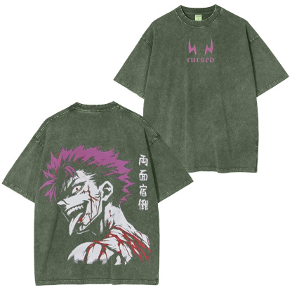 Ryomen Sukuna Jujutsu Kaisen Oversized T-shirt/Crewneck/Hoodie