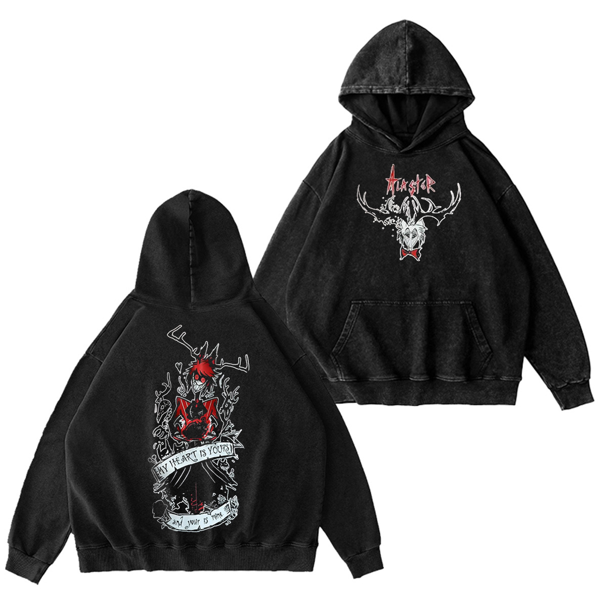 Alastor Hazbin Hotel Oversized T-shirt/Crewneck/Hoodie