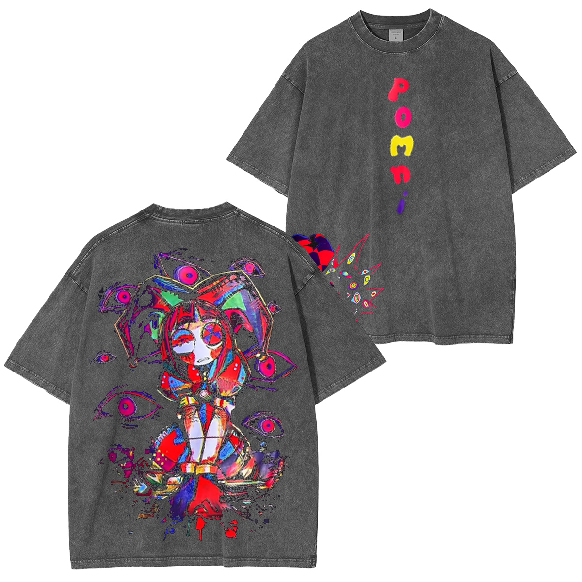 Pomni The Amazing Digital Circus Oversized T-shirt/Crewneck/H