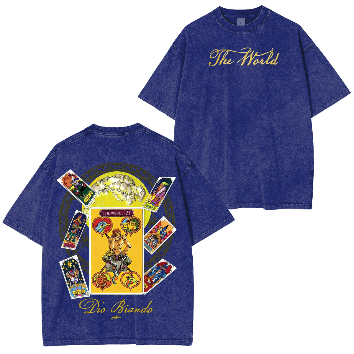 JoJo"s Bizarre Adventure Washed T-shirt/Crewneck/Hoodie