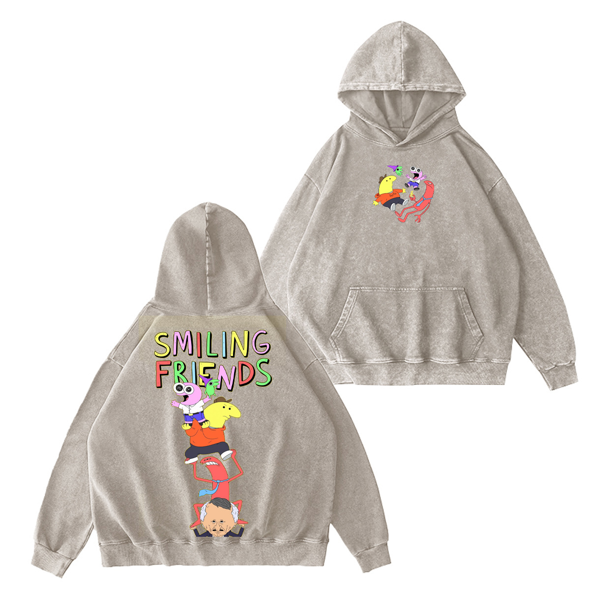 Smiling Friends Oversized T-shirt/Crewneck/Hoodie