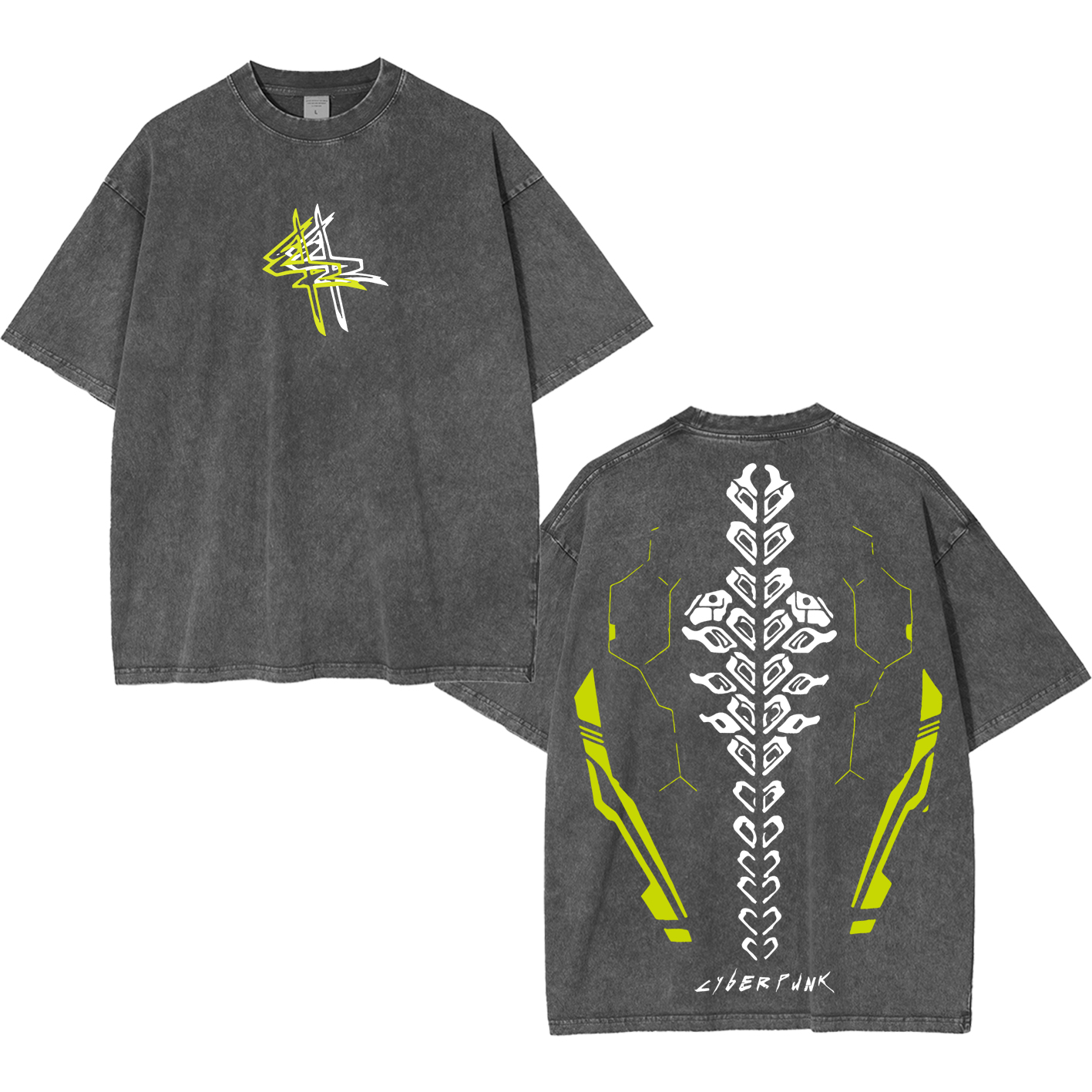 Cyberpunk 2077 Unisex Washed T-Shirt