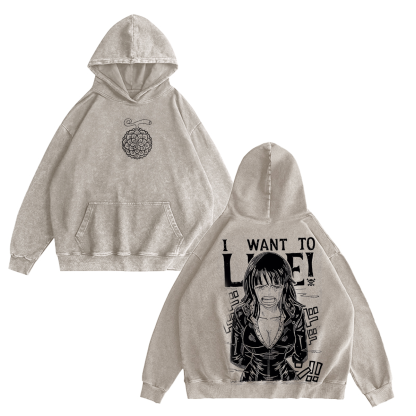 One Piece Nico Robin Manga Strip Anime Pirate Mens T-shirt/Crewneck/Hoodie