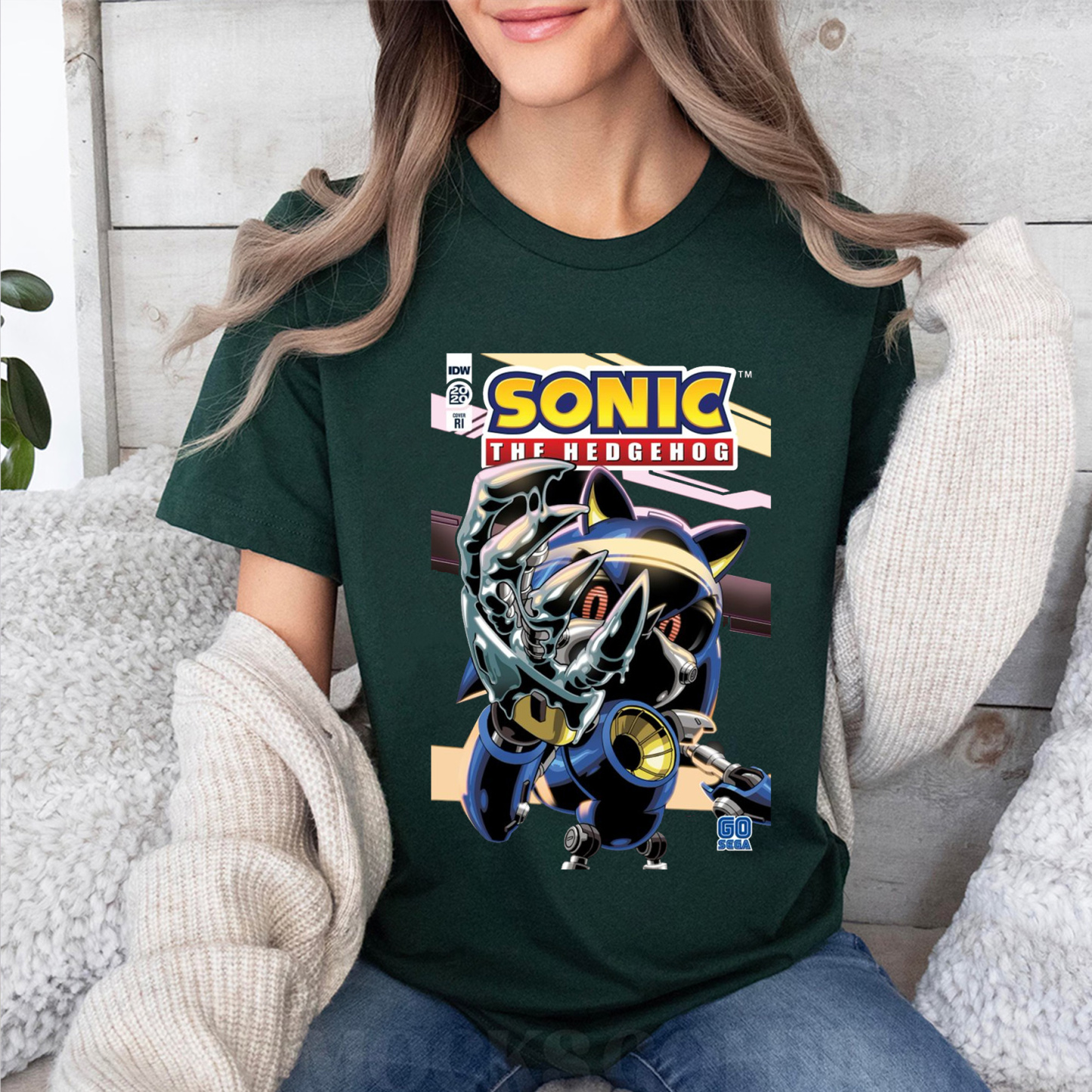 SONIC THE HEDGEHOG Oversized T-shirt/Crewneck/Hoodie