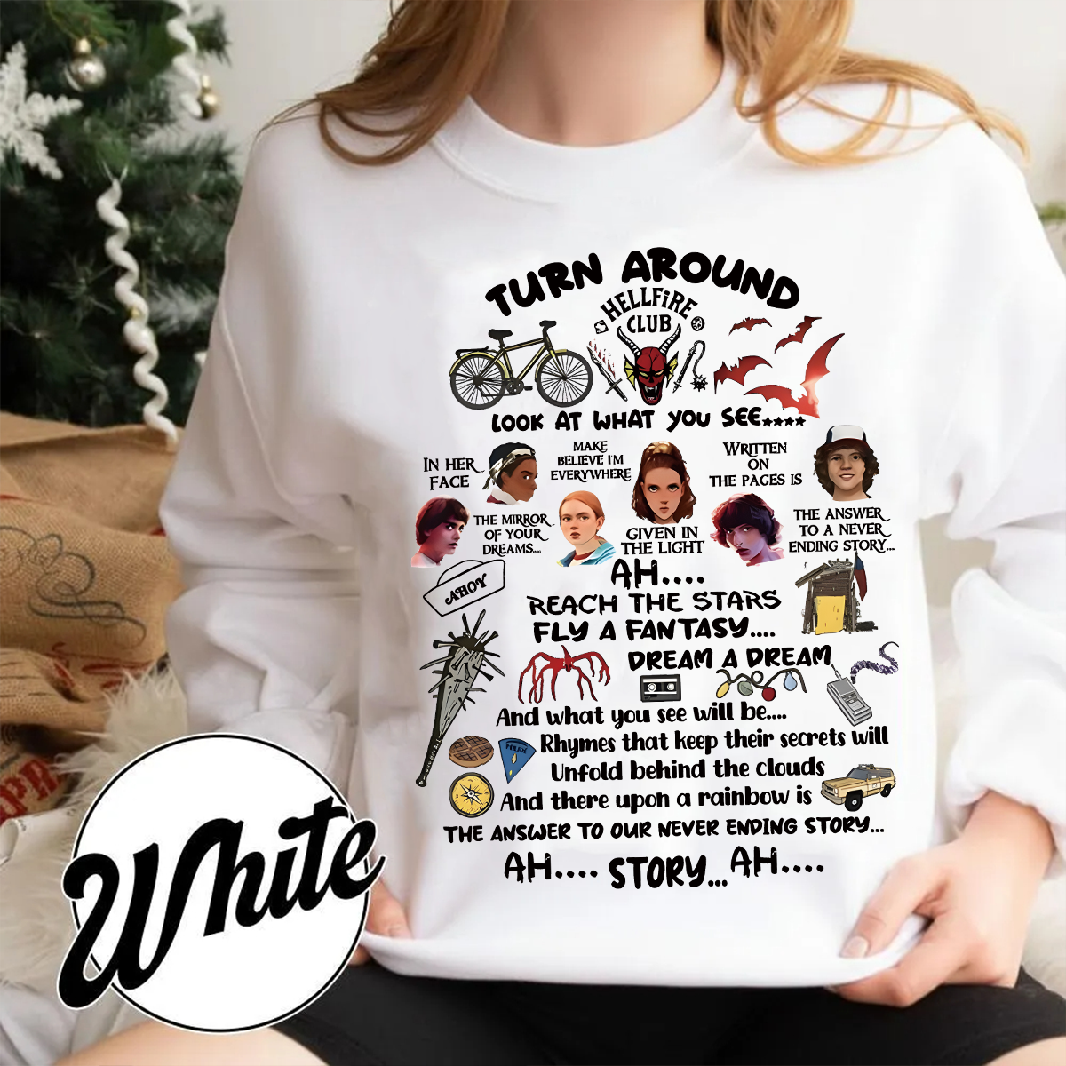 Never Ending Story Stranger Things Unisex Shirts/Crewneck/Hoodie