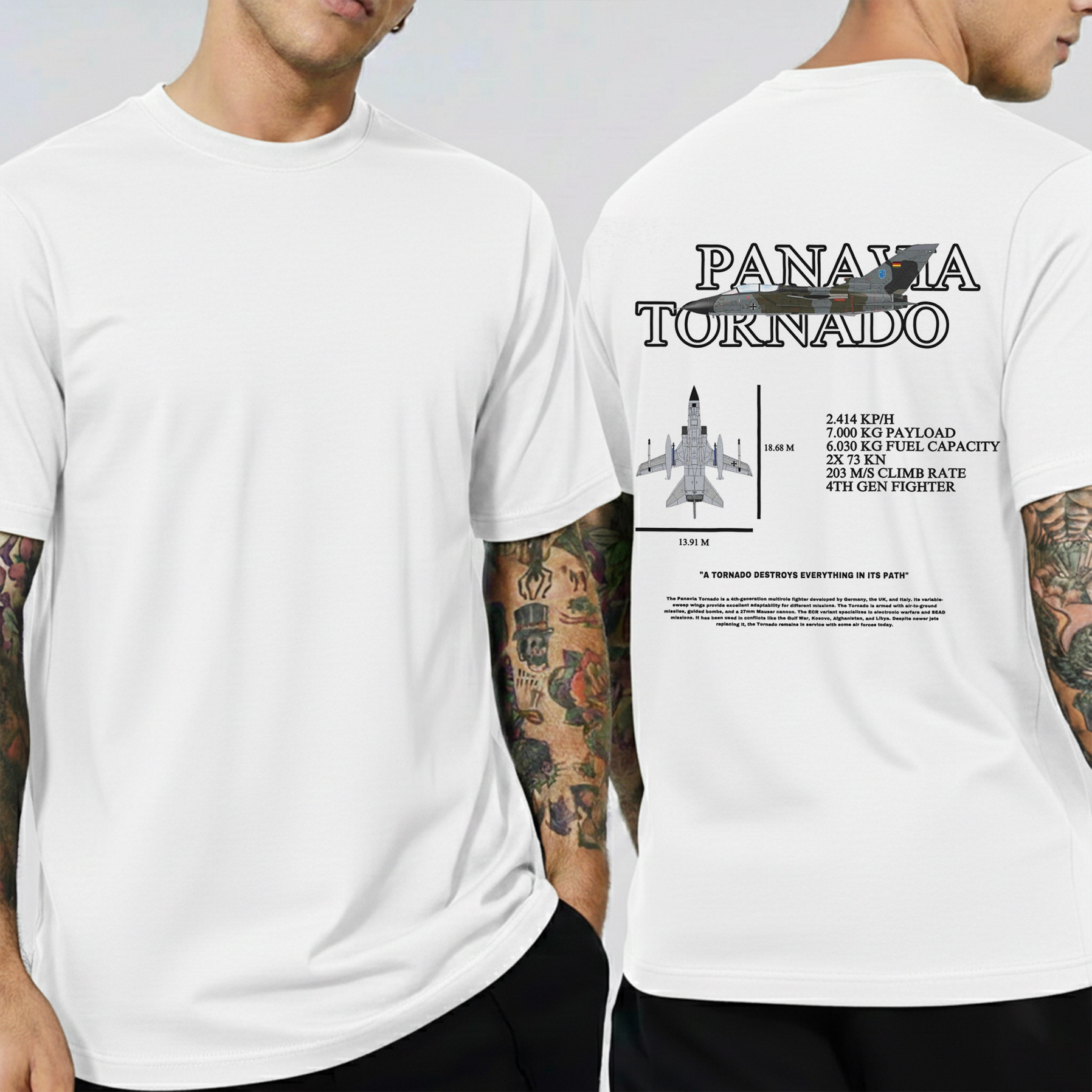 Panavia Tornado Oversized T-shirt/Crewneck/Hoodie