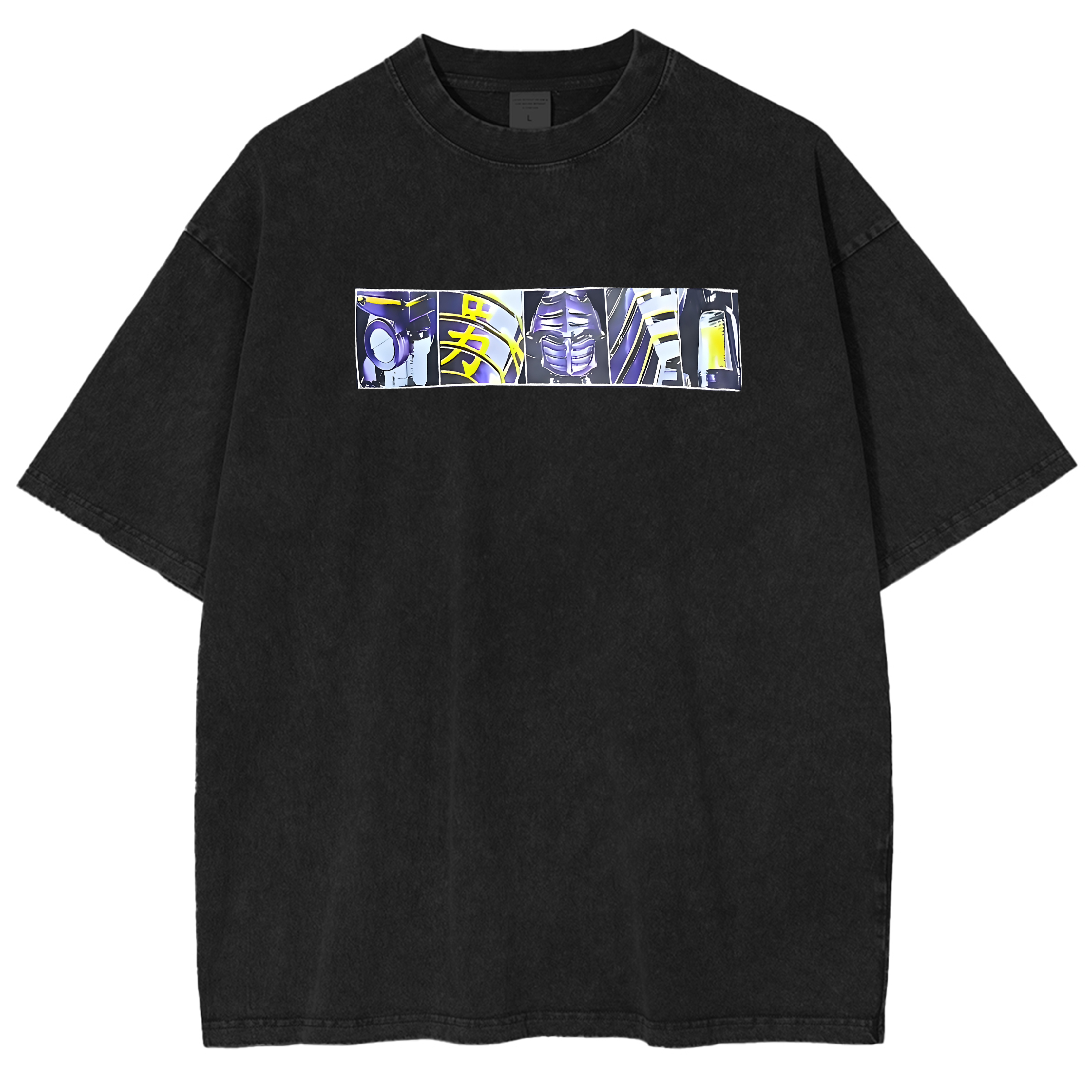 Noisy boy - Real Steel Movie Washed T-shirt