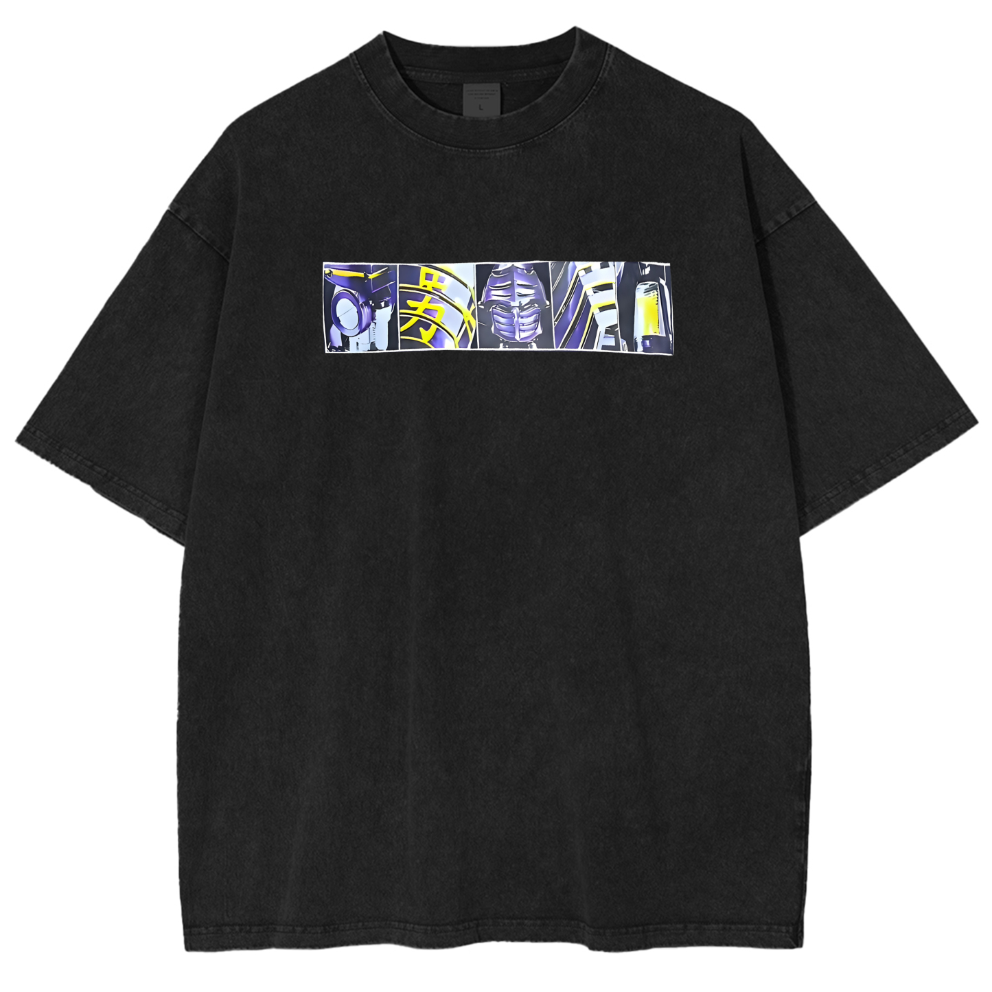 Noisy boy - Real Steel Movie Washed T-shirt