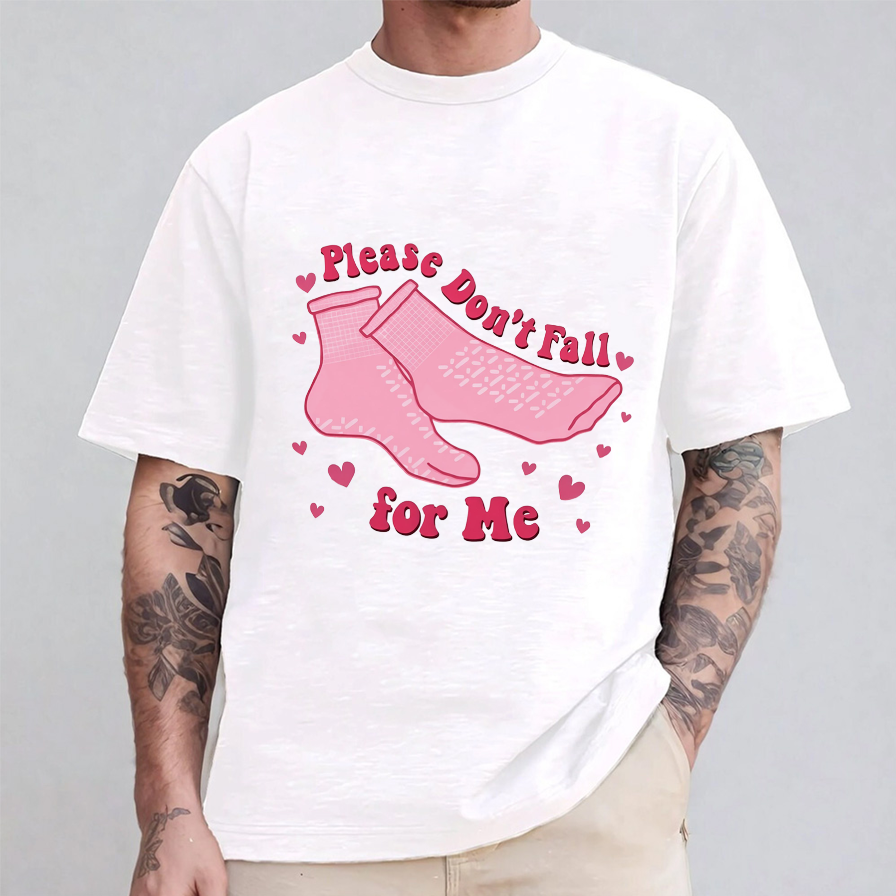 Valentines Sweater Please Dont Fall For Me Unisex Shirt/Crewneck/Hoodie