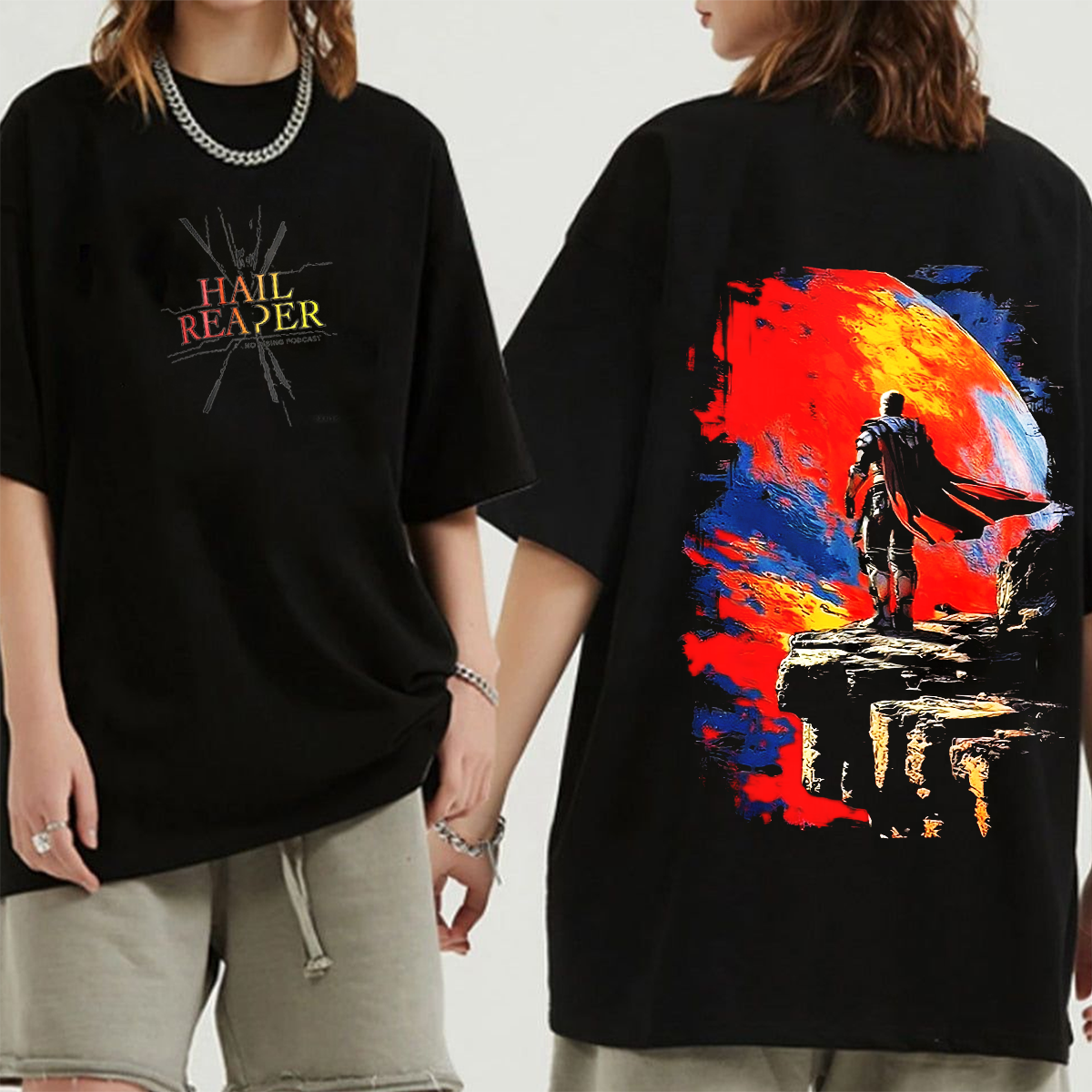 Red Rising Break The Chains Washed T-shirt/Crewneck/Hoodie