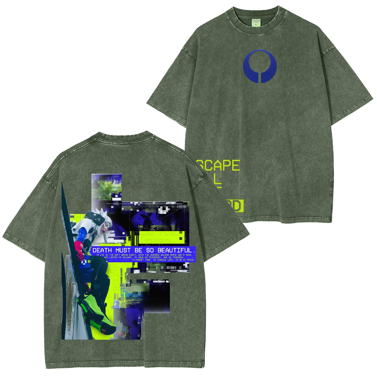 Bungie - Marathon Gameplay Washed T-shirt/Crewneck/Hoodie