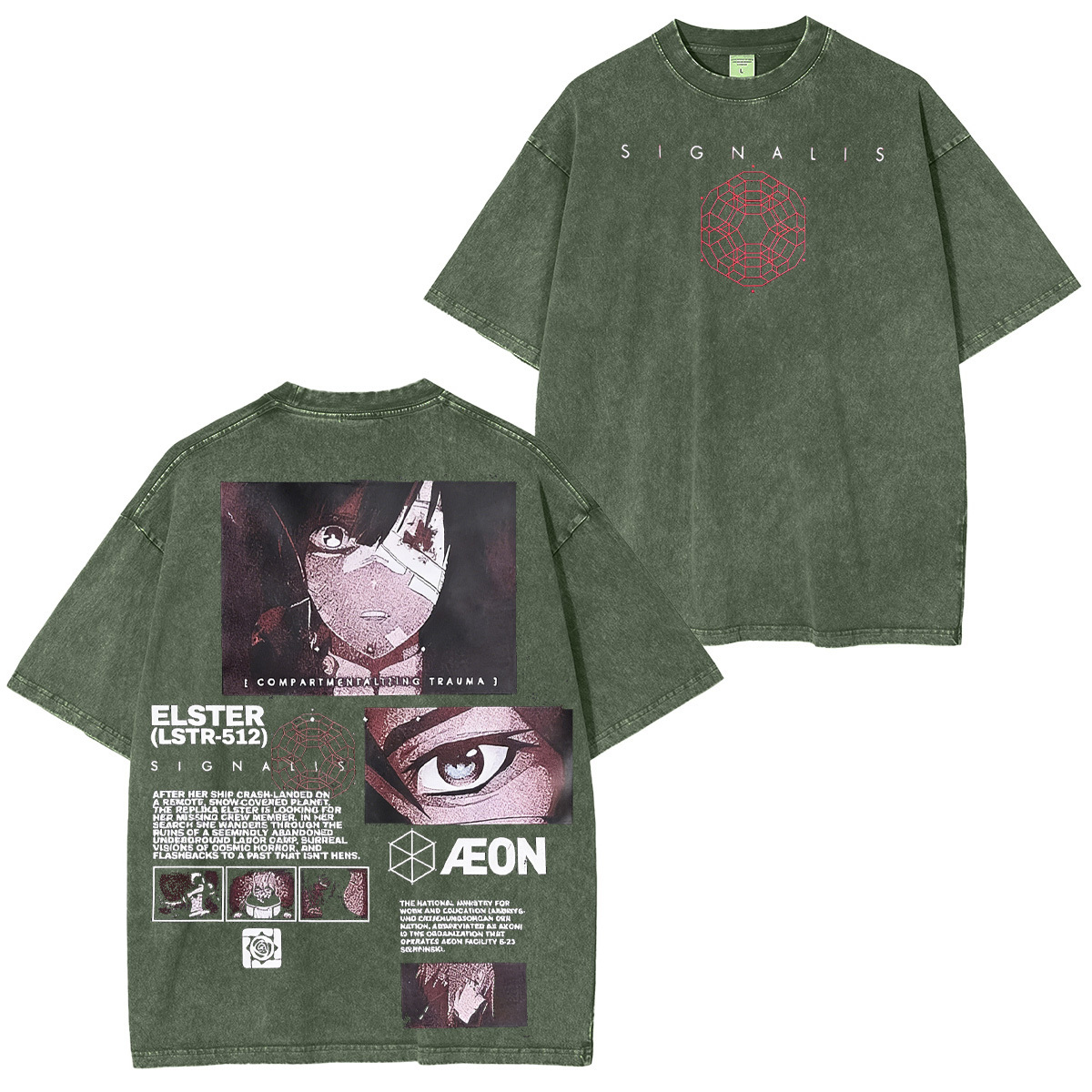 SIGNALIS Washed T-shirt/Crewneck/Hoodie