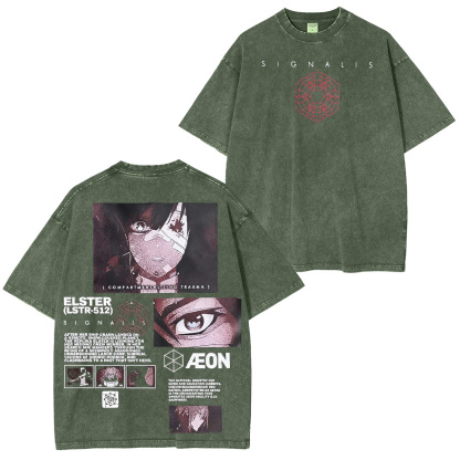 SIGNALIS Washed T-shirt/Crewneck/Hoodie