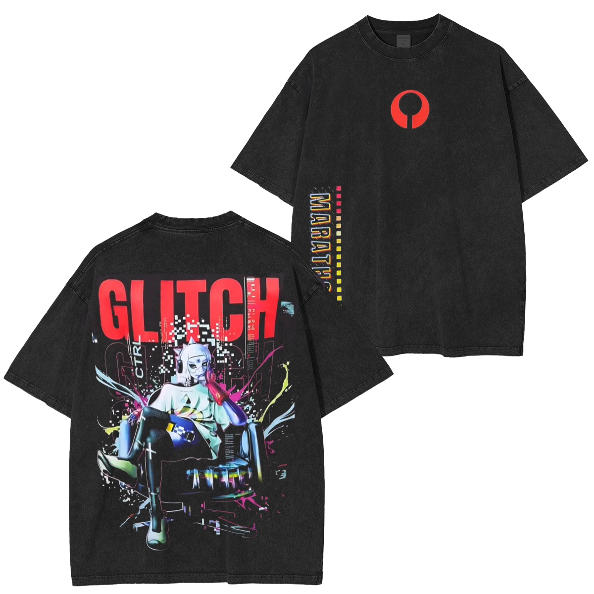 Collection Marathon Gameplay Washed T-shirt/Crewneck/Hoodie