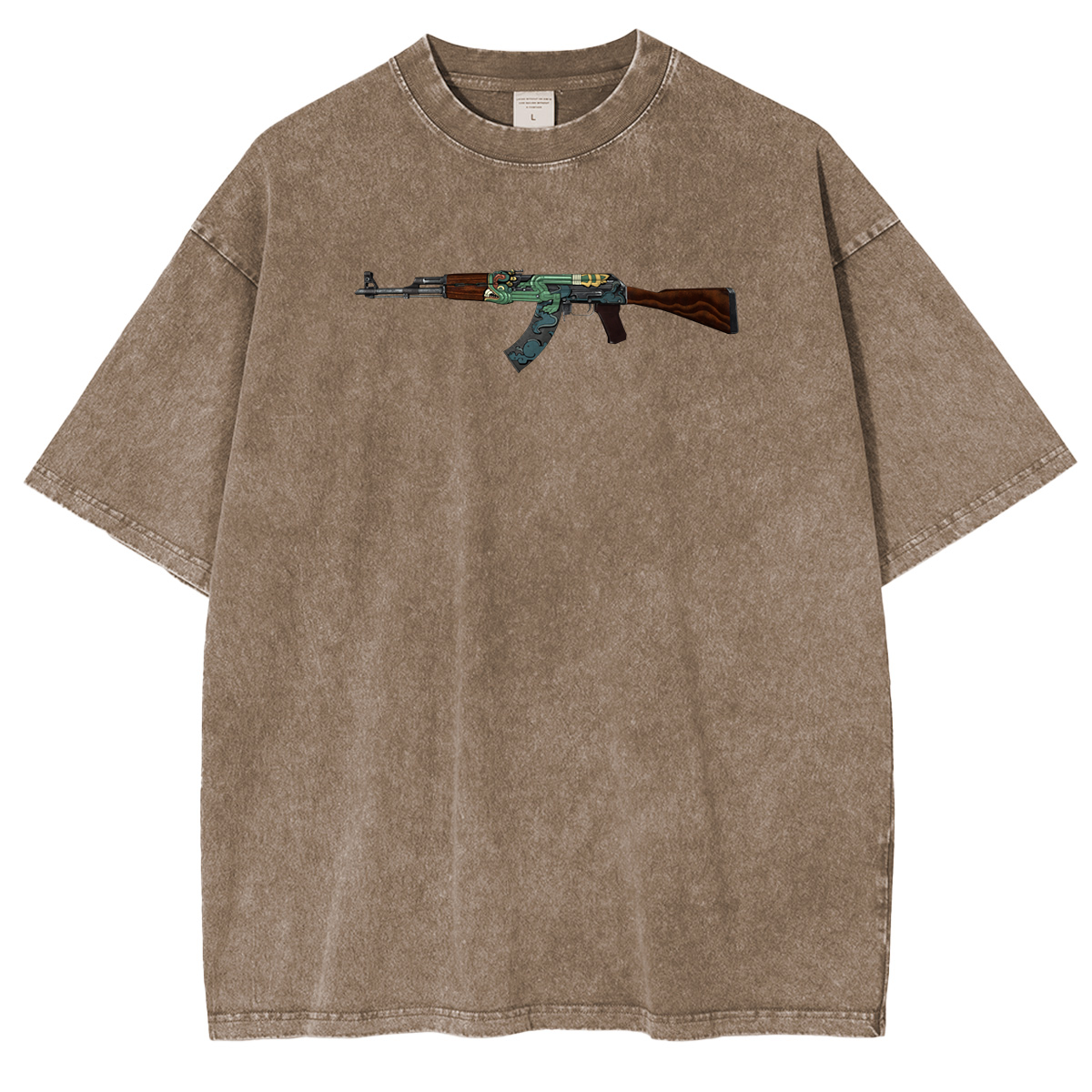 AK-47 | Fire Serpent Vintage Unisex Washed T-Shirt