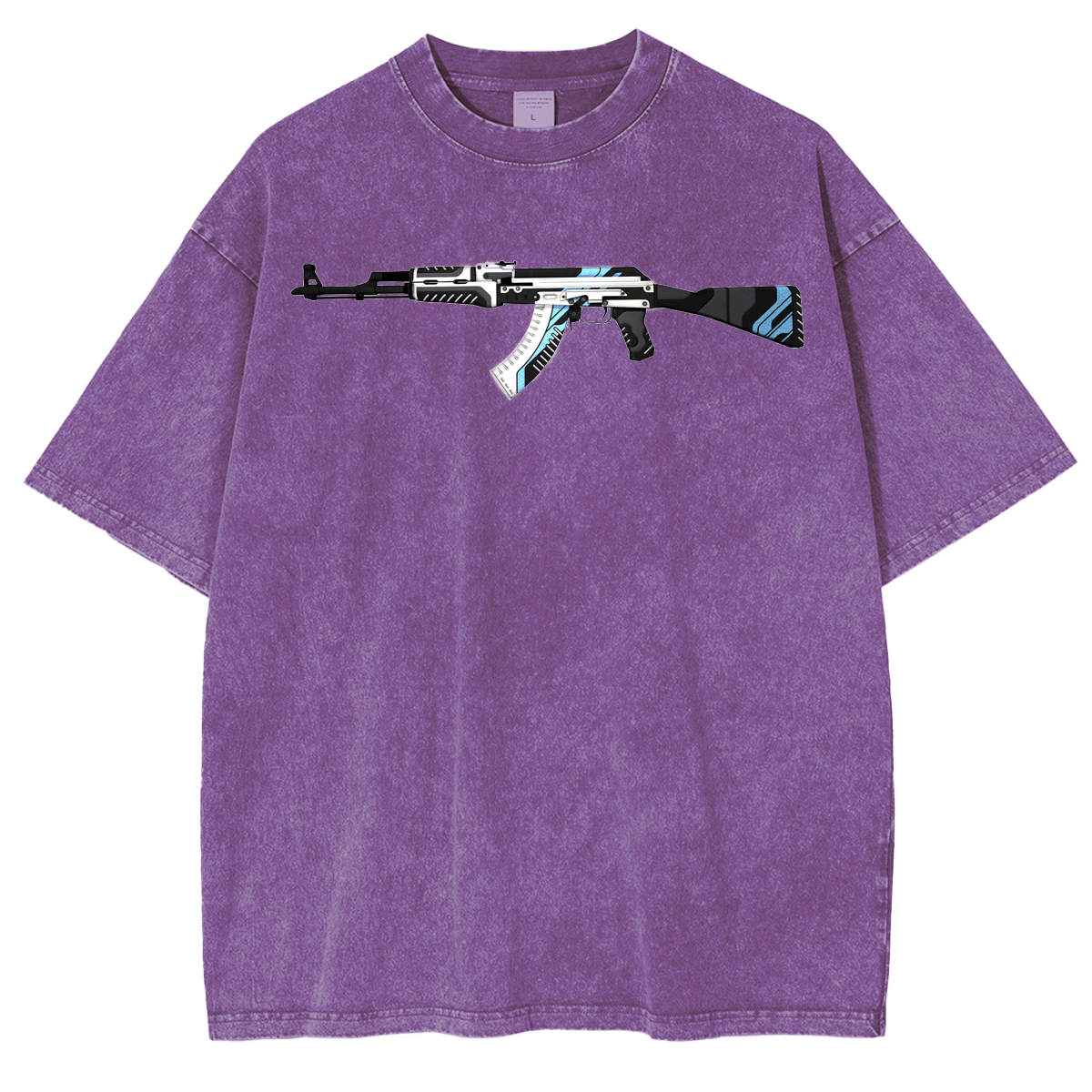 AK-47 Vulcan for GTA San Andreas Vintage Unisex Washed T-Shirt