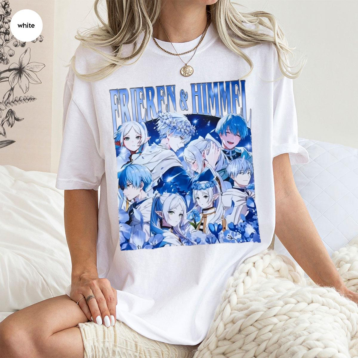 Frieren Himmel Oversized T-shirt/Crewneck/Hoodie