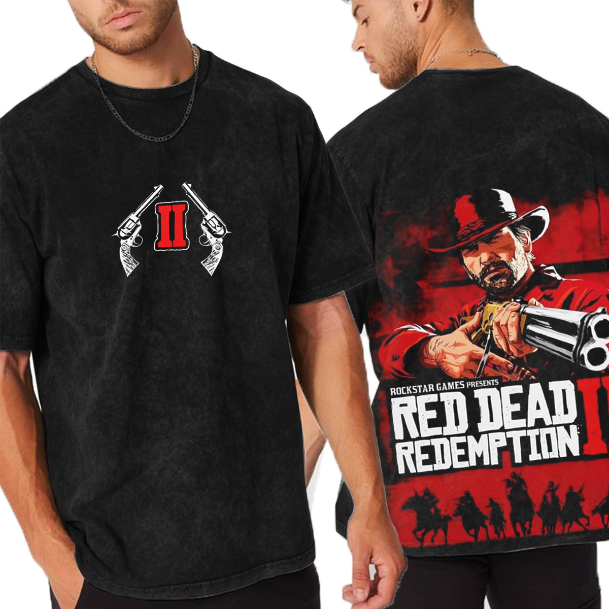 Red Dead Redemption Washed T-Shirt