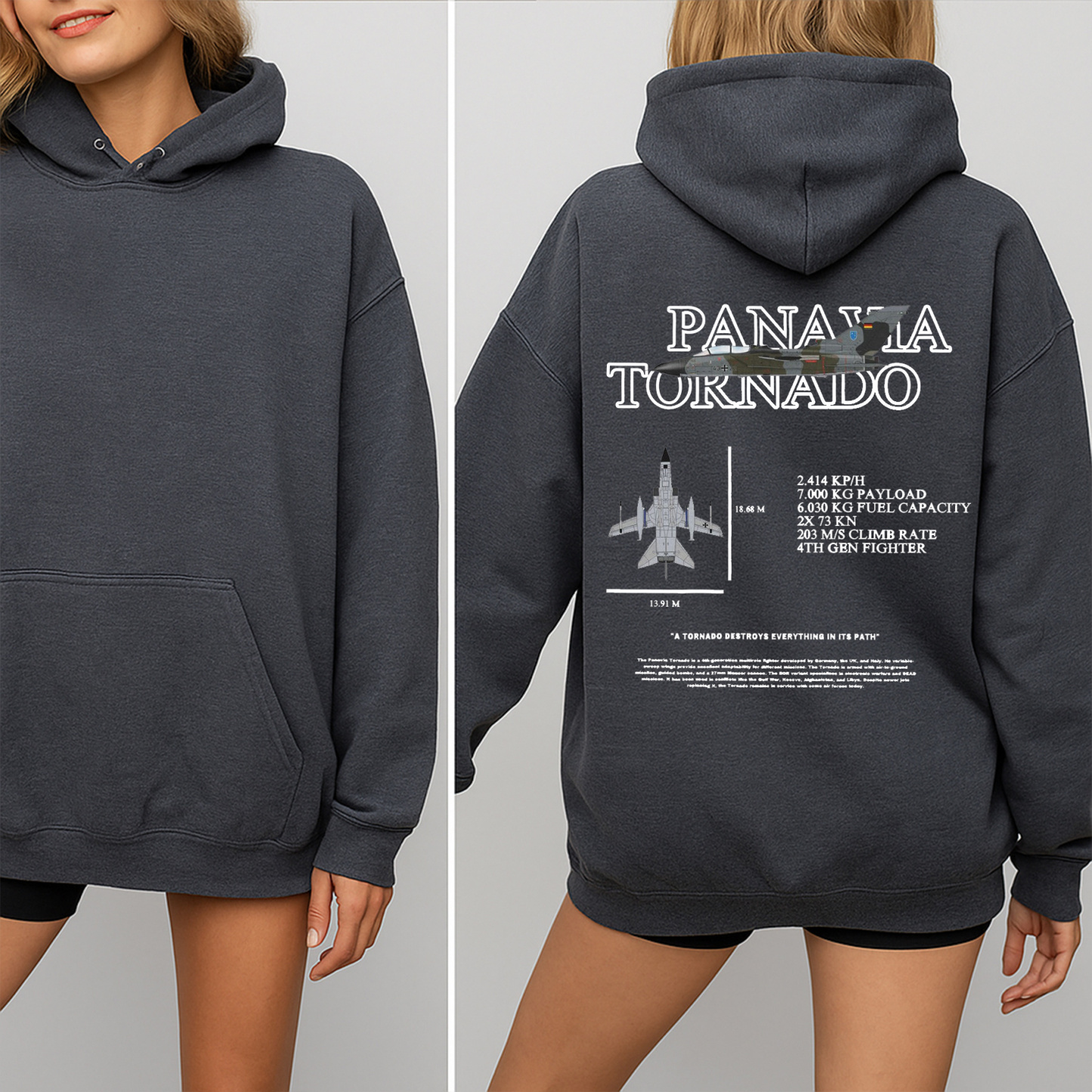 Panavia Tornado Oversized T-shirt/Crewneck/Hoodie