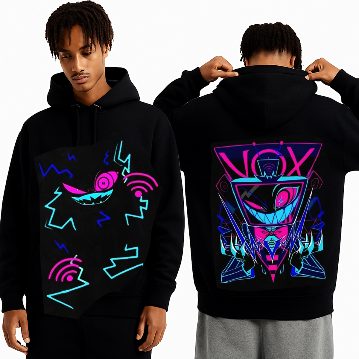 Hazbin Hotel Vox  Oversized Unisex T-shirt/Crewneck/Hoodie