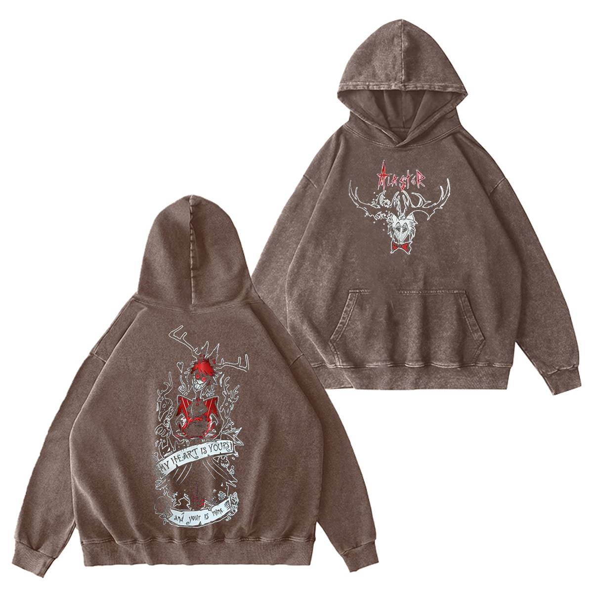 Alastor Hazbin Hotel Oversized T-shirt/Crewneck/Hoodie